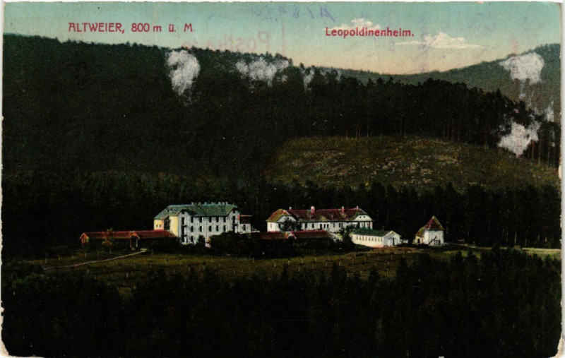 Carte postale ancienne Altweier - Leopoldinenheim