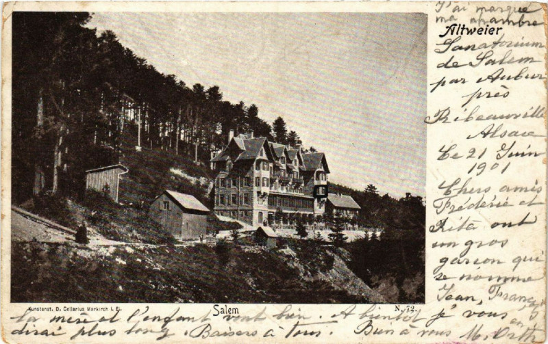 Carte postale ancienne Altweier - Salem