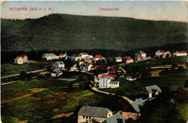 Carte postale ancienne Altweier - Totalansicht
