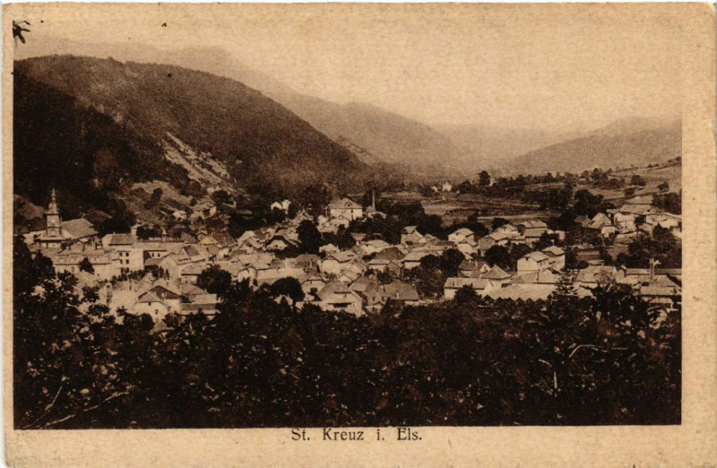 Carte postale ancienne Saint-Kreuz i. Els.