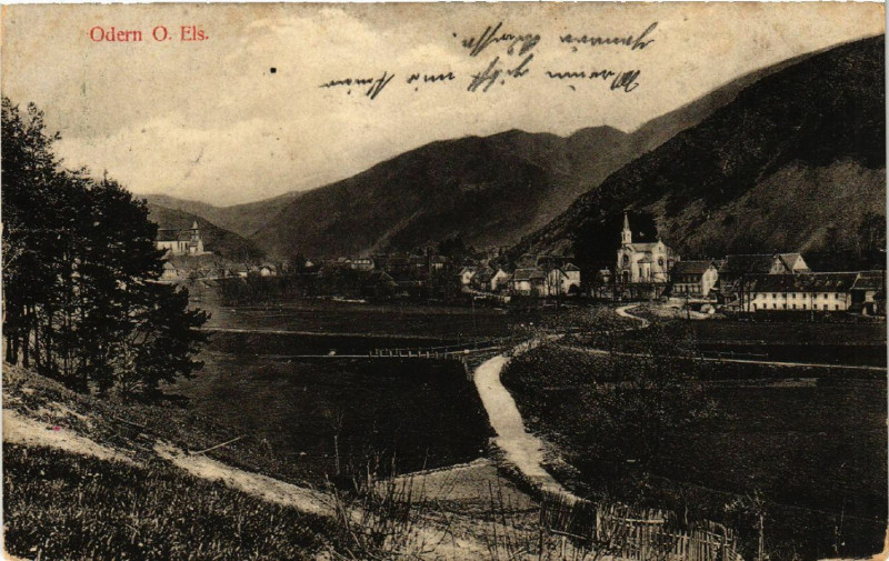 Carte postale ancienne Odern O. Els.