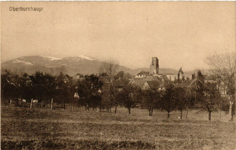 Carte postale ancienne Oberbunhaupt
