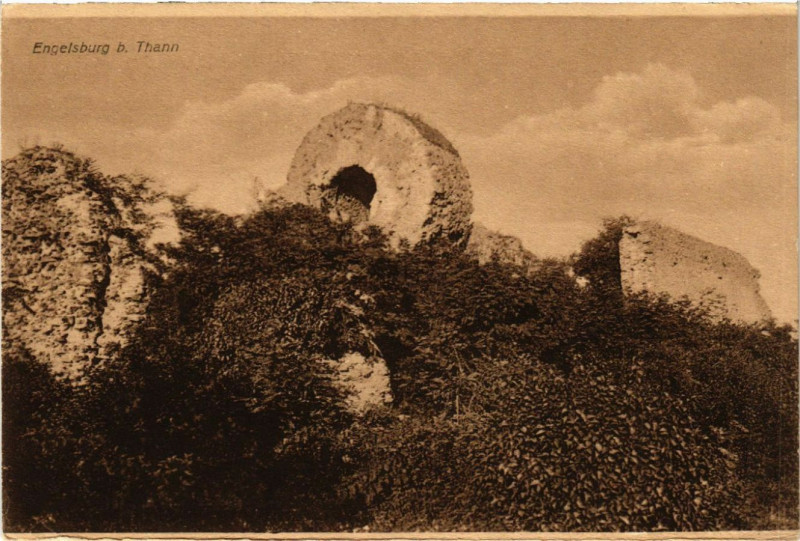 Carte postale ancienne Engelsburg b. Thann à Thann