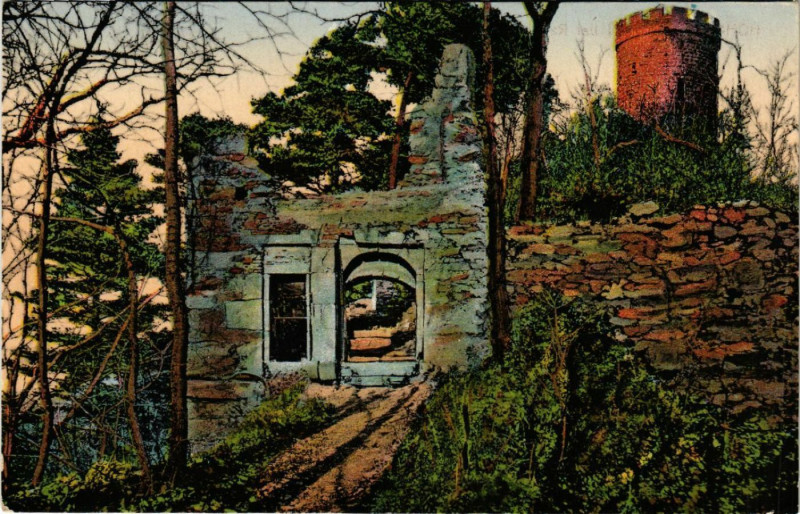 Carte postale ancienne Hoh-Rappoltstein b. Rappoltweiler