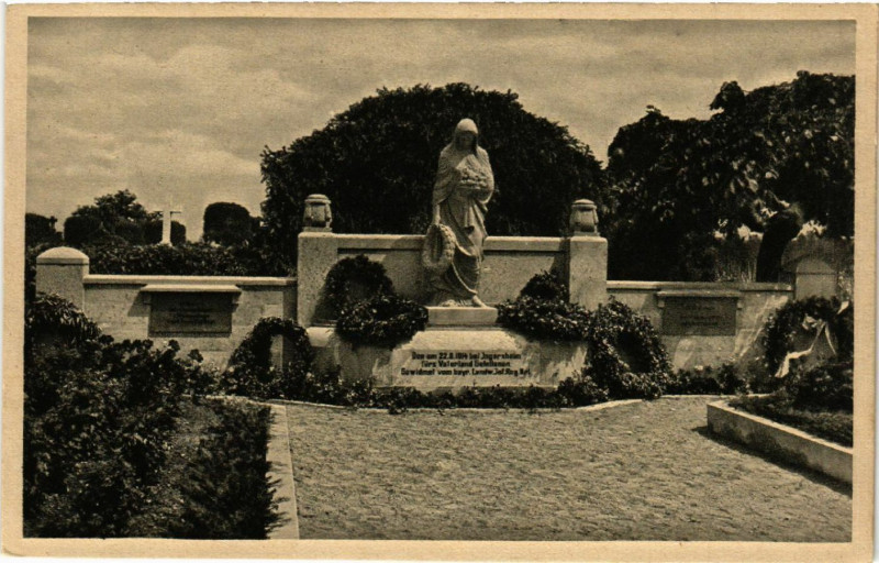 Carte postale ancienne Bayerndenkmal b. Ingersheim à Ingersheim