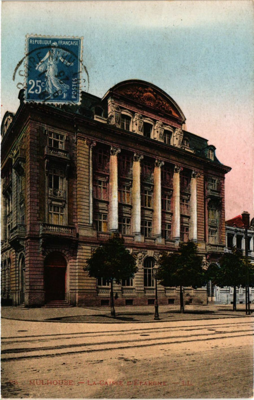 Carte postale ancienne Mulhouse - La Causse d'Etargne à Mulhouse