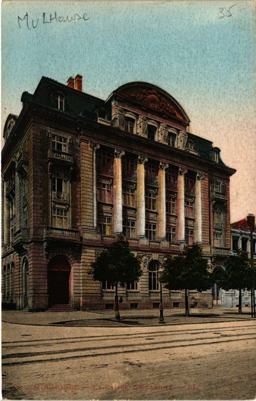 Carte postale ancienne Mulhouse - La Causse d'Etargne à Mulhouse