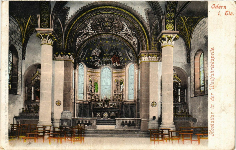 Carte postale ancienne Hochalar in de Wallfartskapelle