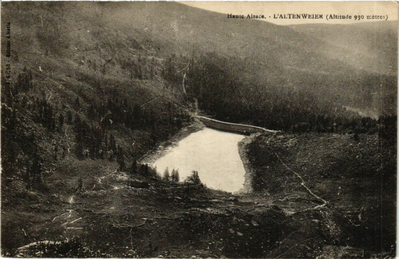 Carte postale ancienne Haute-Alsace - L'Altenweier