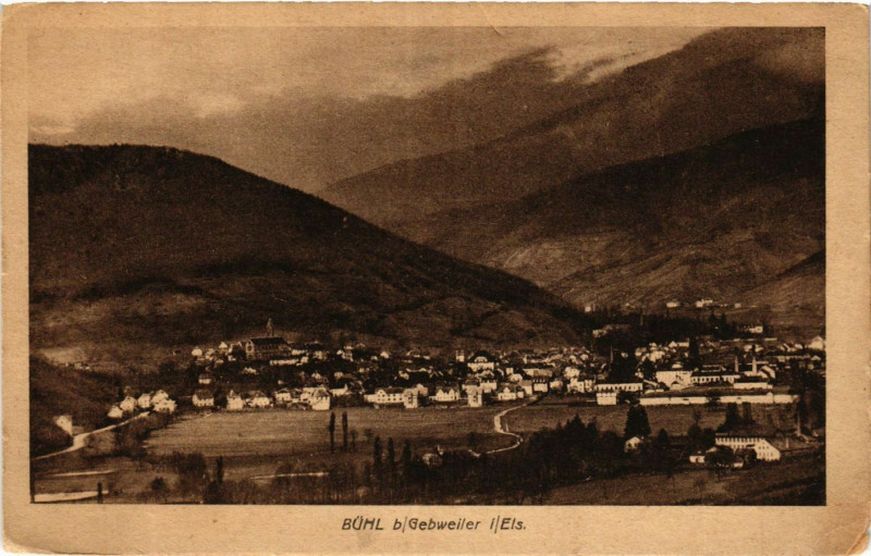 Carte postale ancienne Gebweiler