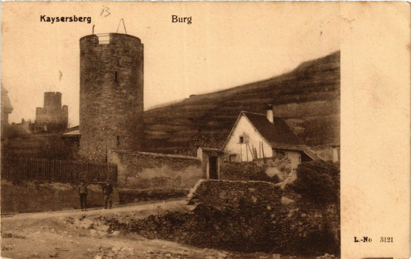Carte postale ancienne Kaysersberg - Burg