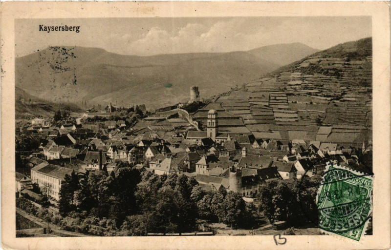 Carte postale ancienne Kaysersberg