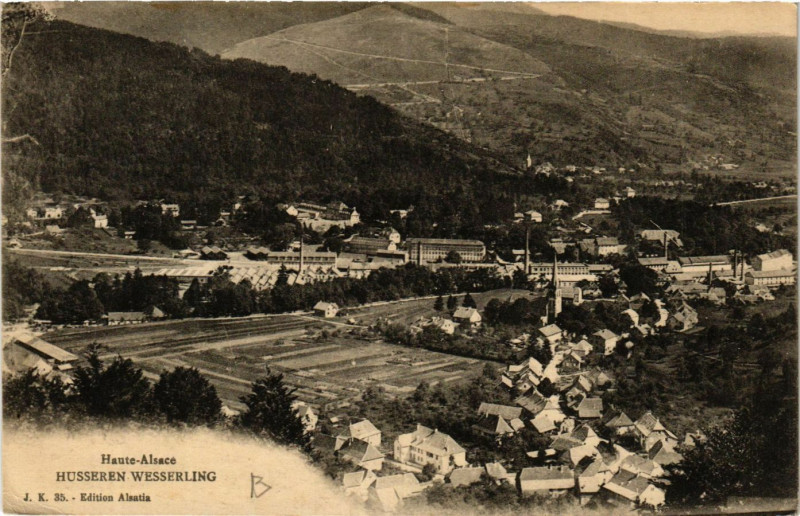 Carte postale ancienne Haute-Alsace - Husseren Wesserling à Husseren-Wesserling