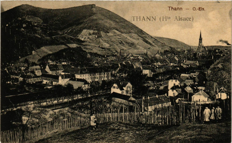 Carte postale ancienne Thann - O.-Eis - Thann (Hte-Alsace) à Thann