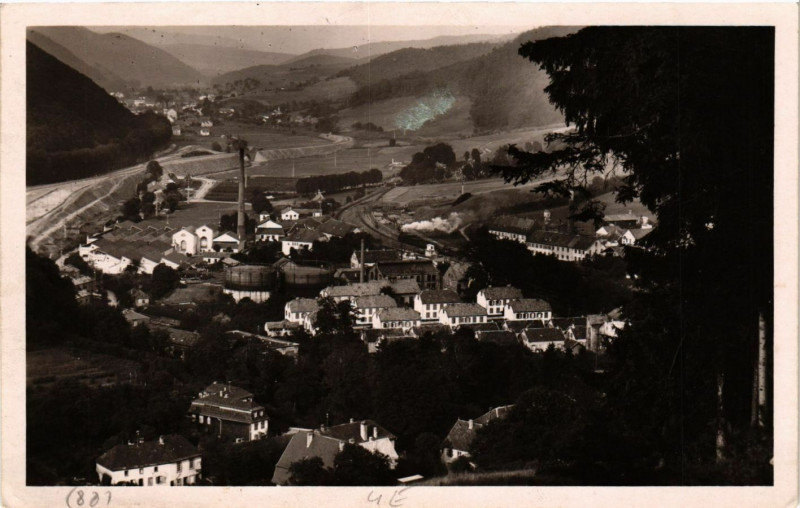 Carte postale ancienne Sainte-Marke-aux-Miles - Vue générale