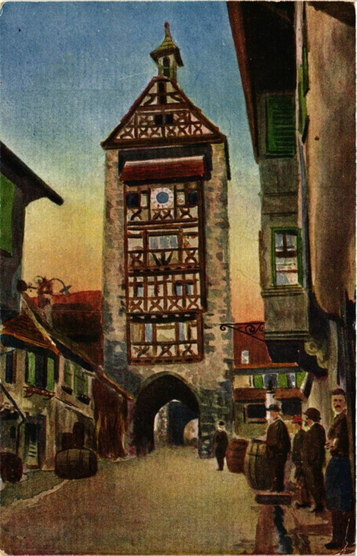 Carte postale ancienne Riquewihr - Doldes à Riquewihr