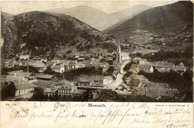 Carte postale ancienne Moosch à Moosch