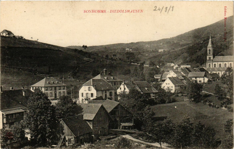 Carte postale ancienne Bonhomme - Diedolshausen