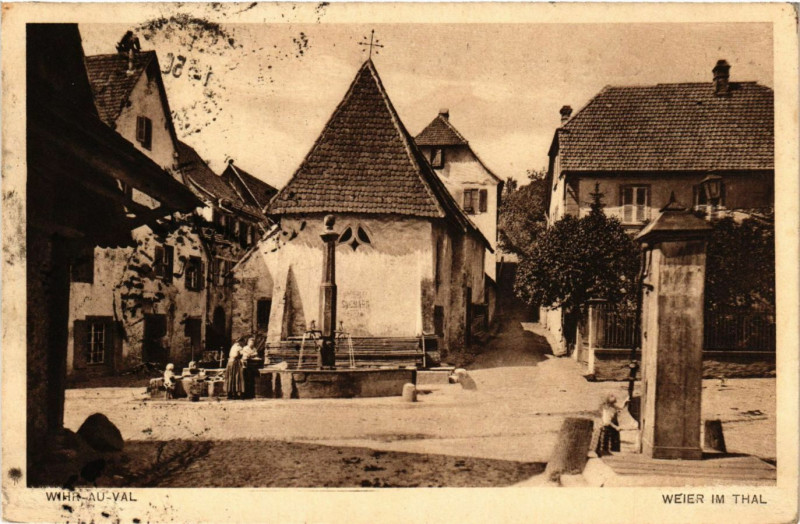 Carte postale ancienne Wihr-au-Val - Weier im Thal à Wihr-au-Val