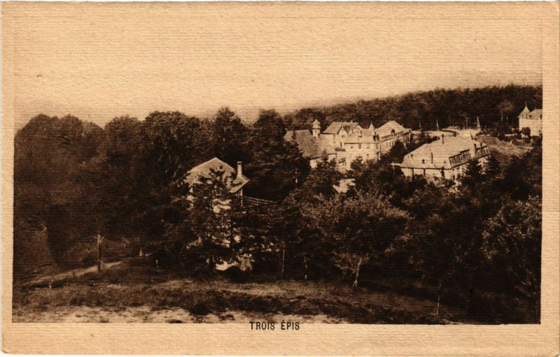 Carte postale ancienne Trois-Epis