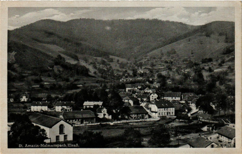 Carte postale ancienne Saint-Amarin-Malmerspach / Elsas à Malmerspach