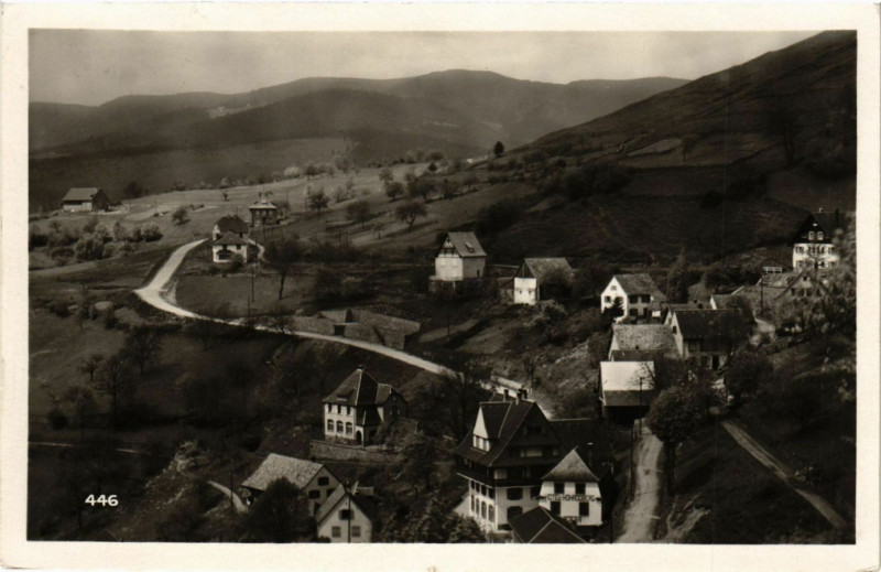 Carte postale ancienne Hohrodberg à Hohrod