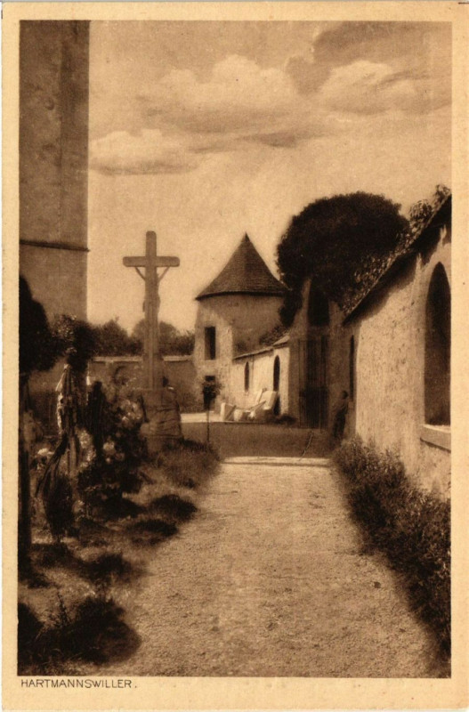 Carte postale ancienne Hartmannswiller à Hartmannswiller