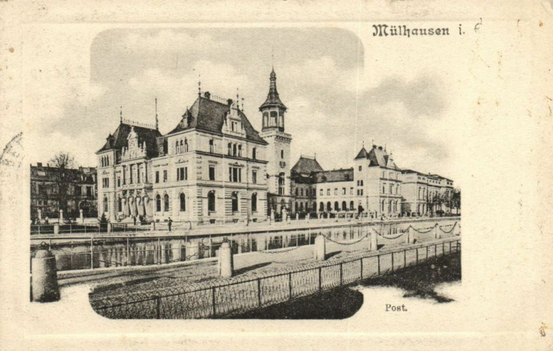 Carte postale ancienne Mulhausen