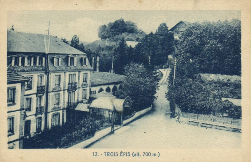 Carte postale ancienne Trois-Epis