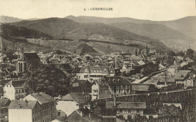Carte postale ancienne Guebwiller à Guebwiller