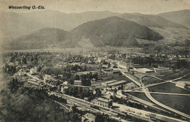 Carte postale ancienne Wesserling O.Els.
