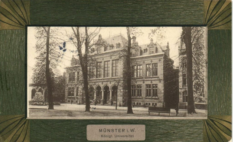 Carte postale ancienne Munster - i. W. Konigh Universitat à Munster
