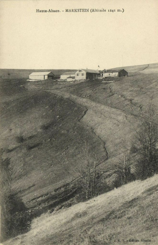 Carte postale ancienne Haute Alsace - Markstein