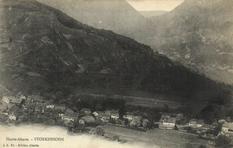 Carte postale ancienne Haute - Alsace - Storkensohn