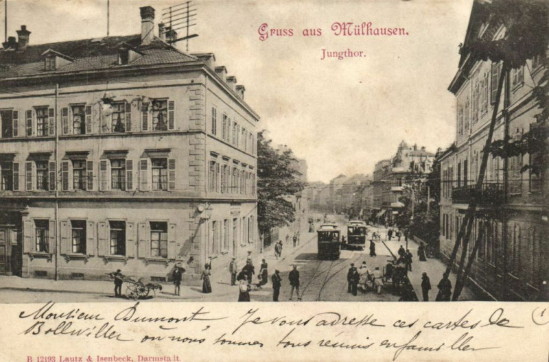 Carte postale ancienne Gruss aus Muchausen. Jungthor