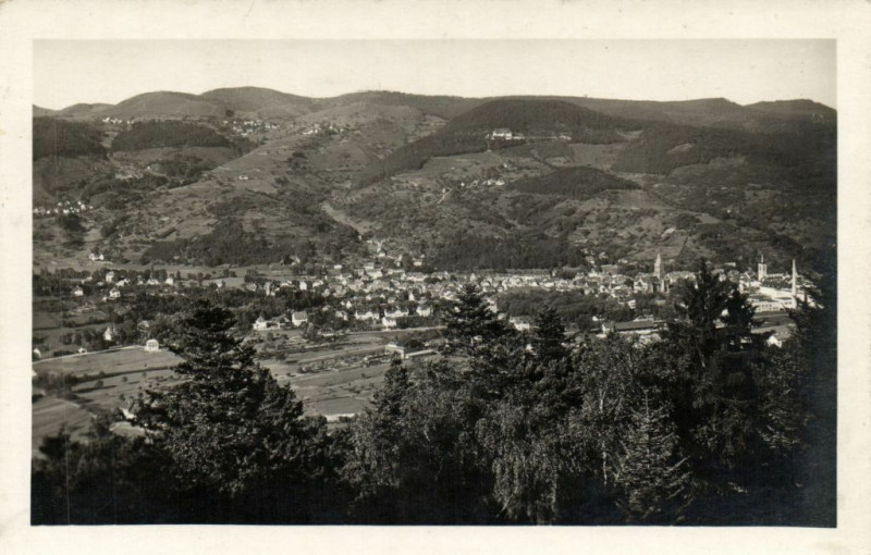 Carte postale ancienne Munster (Haut-Rhin) à Munster