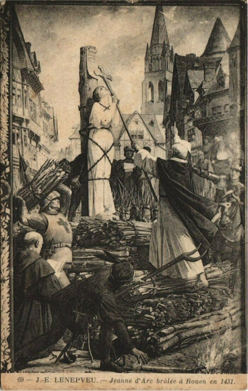 Carte postale ancienne Rouen J.E. Lenepveu à Rouen