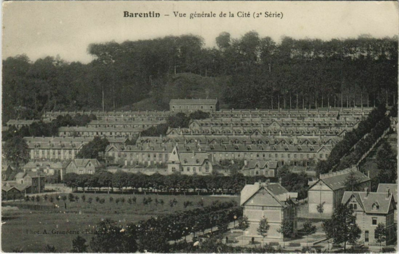Carte postale ancienne Barentin Vue Generale à Barentin