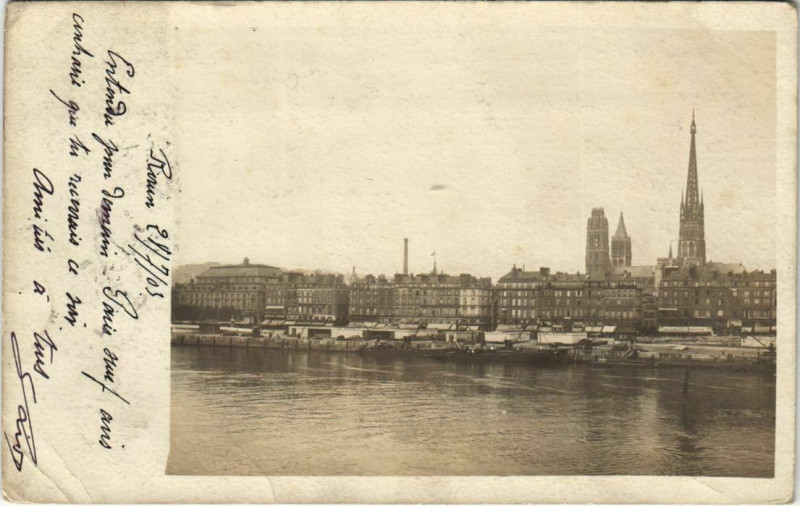 Carte postale ancienne Carte photo vue générale
