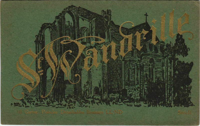 Carte postale ancienne Saint-Wandrille - Cartes Postales Detachables Bromure