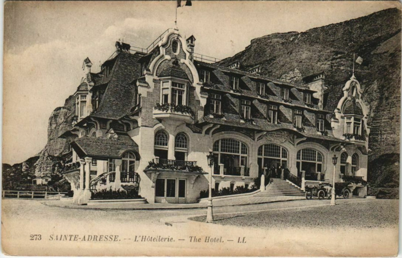 Carte postale ancienne Sainte-Adresse - L'Hotellerie The Hotel à Sainte-Adresse