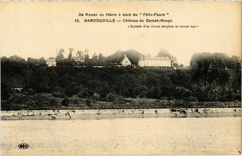 Carte postale ancienne Barentin - Villa des Charmilles à Barentin