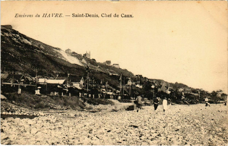 Carte postale ancienne Env. du Havre - Saint-Denis
