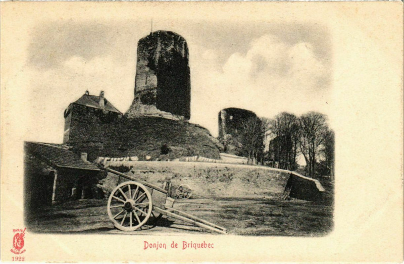 Carte postale ancienne Donjon de Briquebec