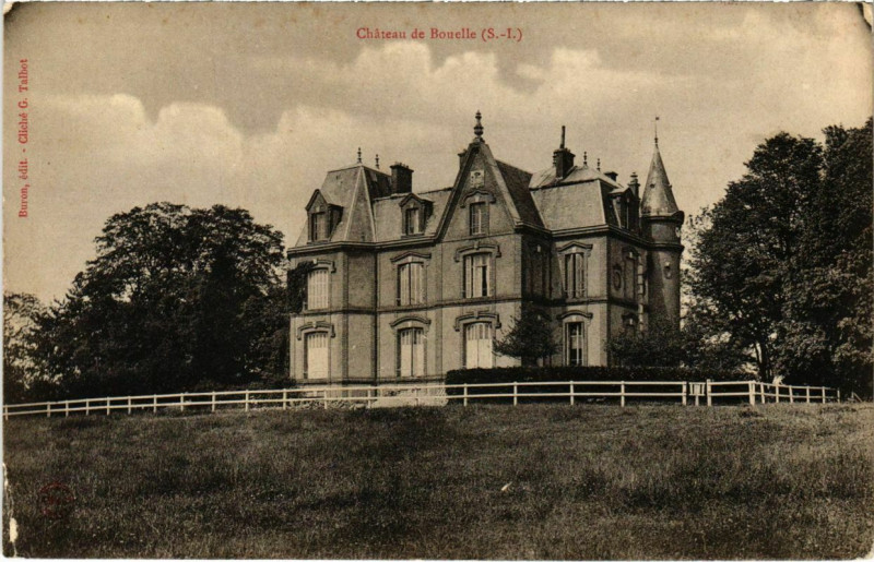 Carte postale ancienne Chateau de Bouelle