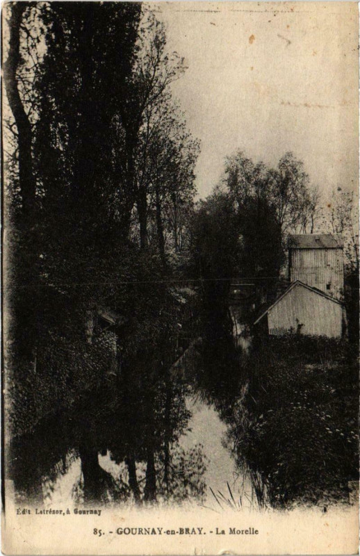Carte postale ancienne Gournay-en-Bray - La Morelle à Gournay-en-Bray