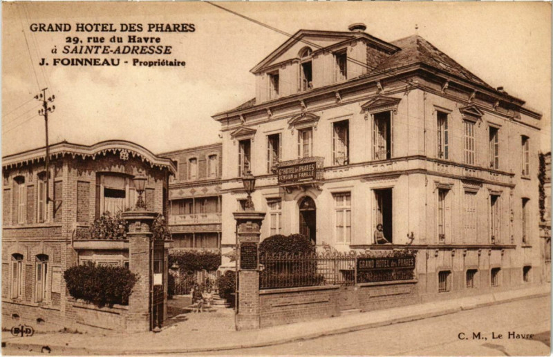 Carte postale ancienne Foinneau - Proprietaire