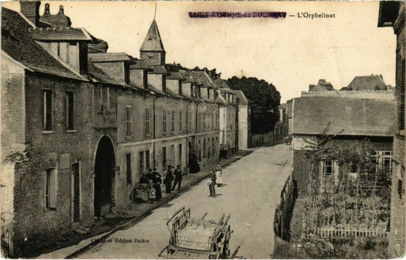 Carte postale ancienne Saint-Etienne - L'Orphelinat