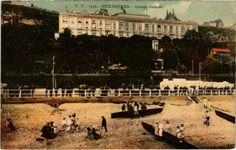 Carte postale ancienne Nice-Havrais - Goupe Dutayel