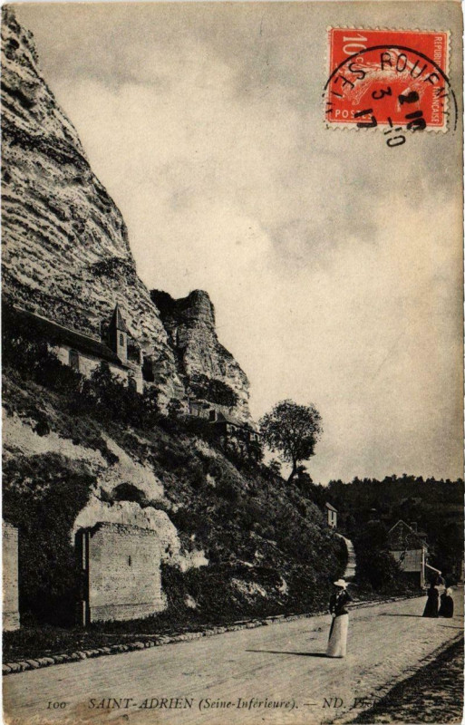 Carte postale ancienne Saint-Adrien